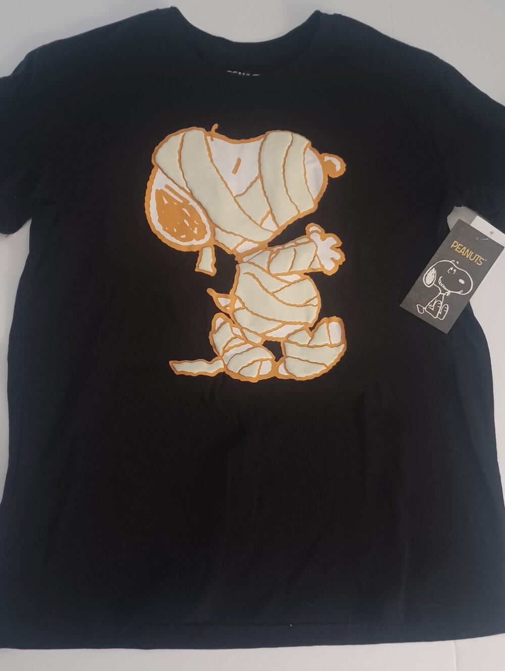 Snoopy Mummy Halloween Tee Sz XS - Picture 2 of 3